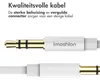 imoshion AUX kabel - 3,5 mm / Jack audio kabel - Male to Productafbeelding-voorbeeld 3