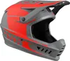 iXS Fullface Helm Xact Evo , Rot Grau, S/M Produktbild-Vorschau 2