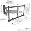 Vogels ELITE TVM 5645, zwart. Kantelbare TV-wandhouder voor Productafbeelding-voorbeeld 3