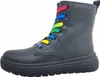 Geox J Phaolae, stivali da bambina con lacci, colore nero, Anteprima dell’immagine prodotto 6