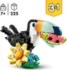 LEGO Creator Wilde Tiere: Tropischer Tukan - 3-in-1-Spiel - Produktbild-Vorschau 3