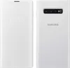 A white Samsung phone case with a digital clock display on the front and the Samsung logo on the back. Podgląd zdjęcia produktu