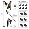 Mucola Nordic Walking Stöcke verstellbar Teleskop Aluminium Produktbild-Vorschau 2