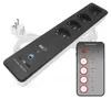 GoSmart Steckdosenleiste + Schalter - 2 m, 4 Steckdosen, USB, weiss-schwarz, PVC, 1,5 mm2 Produktbild-Vorschau