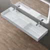 doporro Lavabo doppio Sospeso Lavabo da Appoggio Anteprima dell’immagine prodotto 1