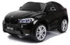 Elektroauto BMW X6 Schwarz lackiert Kinerfahrzeug Ledersitz Produktbild-Vorschau 3