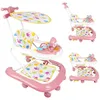 4 in1 Baby Lauflernhilfe, Lauflernwagen Klappbar mit Musik Produktbild-Vorschau 2