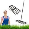 Anwicar Garten Rasen Rakel Edelstahl 90x30 cm & 150 cm Produktbild-Vorschau 2