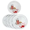 zestaw 6 talerzy do pizzy Alberto Ø30,5 cm 6 osób Talerz XL Podgląd zdjęcia produktu 2