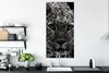 MuchoWow® Poster Schwarz-Weiß-Foto eines farbigen Leoparden Produktbild-Vorschau 3
