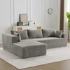 Canapé d'angle avec une chaise longue confortable, canapé Voir les images du produit 1