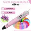 Fleau Kids 3D Pero Starter Pack Ružová L - 36m Filamentu - Náhľad obrázku produktu 10