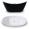 Corciano Freistehende Badewanne Malta 170x77 cm Produktbild-Vorschau 2