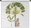 MuchoWow® Wandteppich Wandbehang Dschungel - Kakadu - Produktbild-Vorschau 1