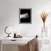 Gerahmtes Poster - Schwarzer Rahmen - Weiß Tiger Schwarz Produktbild-Vorschau 6