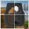 Tapis de sol VW Polo Découpable Caoutchouc Noir 4 pièces Voir les images du produit 4