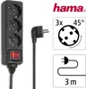 Hama Steckdosenleiste 3-fach, Ein-/Ausschalter, 3m, Produktbild-Vorschau 2