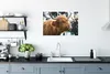 MuchoWow® Poster Schottisches Hochlandrind - Kuh - Frühling Produktbild-Vorschau 3