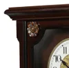 PRIM Retro Lotus Tischuhr Dunkelbraun 24,3 x 30,8 cm Produktbild-Vorschau 5