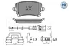 MEYLE 025 233 2617-1/PD Bremsbeläge Hinten für VW Produktbild-Vorschau 9