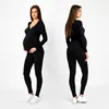 Be Mammy Lange Umstandsleggings aus Viskose BE-02 2er Pack Produktbild-Vorschau 2