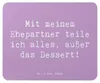 Mr. & Mrs. Panda Mouse Pad Spruch Ehepartner Dessert - Produktbild-Vorschau 1