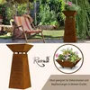 Gartendeko Rost Säule Familie mit Pflanzschale aus Metall Produktbild-Vorschau 6