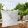 VOID Hexagon Muster Kissenbezug Kissenhülle Sofakissen Produktbild-Vorschau 4