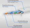 hb-digital CAT 8.1 Netzwerkkabel flach 3m RJ45 LAN Kabel Produktbild-Vorschau 6