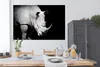 MuchoWow® Poster Rhinozeros - Tier - Porträt 180x120 cm - Produktbild-Vorschau 3