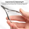 AdroitGoods 3 Stück Nagelhautknipser Set - Silber - Produktbild-Vorschau 11