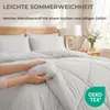 Sleep Comfy Deluxe 2-in-1 Sommer Bettdecke 240x220 cm Vapor Produktbild-Vorschau 3