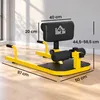 HOMCOM Sissy Squat kniebuigtrainer, been- en Productafbeelding-voorbeeld 3