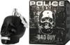 A black skull-shaped perfume bottle and its packaging are displayed side-by-side against a white background. Náhľad obrázku produktu