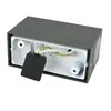 The back of a gray outdoor light fixture is shown, with its internal wiring and mounting box exposed. Produktbild-Vorschau