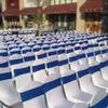 XINZI Univerzální kryty židlí Stretch White Chair Covers Náhled obrázku produktu 11