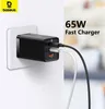 Wandladegerät Baseus GaN5 Pro 2xUSB-C + USB, 65W (schwarz) Produktbild-Vorschau 17
