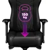 Yumisu 2053 Magnetic – Büro-Gamingstuhl, schwarz, Produktbild-Vorschau 6
