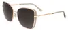 Jimmy Choo Sonnenbrille ALEXIS/S DDBHA 59 Damen Rosé Gold Produktbild-Vorschau 7
