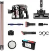 A collection of vacuum cleaner parts and accessories arranged against a white background. Produktbild-Vorschau