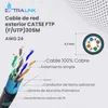 Extralink Cable de Red CAT5e FTP de 305 m Cable de Cobre 24 Vista previa de la imagen del producto 3