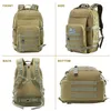 (Braun) 40L Militärischer Taktischer Rucksack, Leichter Produktbild-Vorschau 6