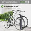 5 x Fahrradanlehnbügel 115 x 76 cm Flachstahl 12 mm Produktbild-Vorschau 5
