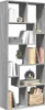 vidaXL Raumteiler-Bücherregal Grau Sonoma 67x25x161,5 cm Produktbild-Vorschau 2