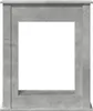 A concrete-effect fireplace surround shown against a white background. Náhľad obrázku produktu