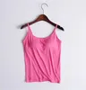 ASKSA Dámské spodní tričko Bra Shirt Basic U-Neck Built-in Náhled obrázku produktu 4