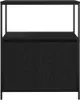 vidaXL Badschrank mit Regalen Schwarz Eichen-Optik Produktbild-Vorschau 6