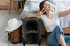 MuchoWow® Koffer Handgepäck Trolley Rollkoffer Kleine Produktbild-Vorschau 2