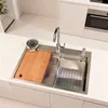 Edelstahlspüle Quantum 75x45cm revolutionär mit Produktbild-Vorschau 6