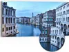 DEQORI Hybrid Leinwand Bild 60x30 cm 'Abendliches Venedig' Produktbild-Vorschau 1